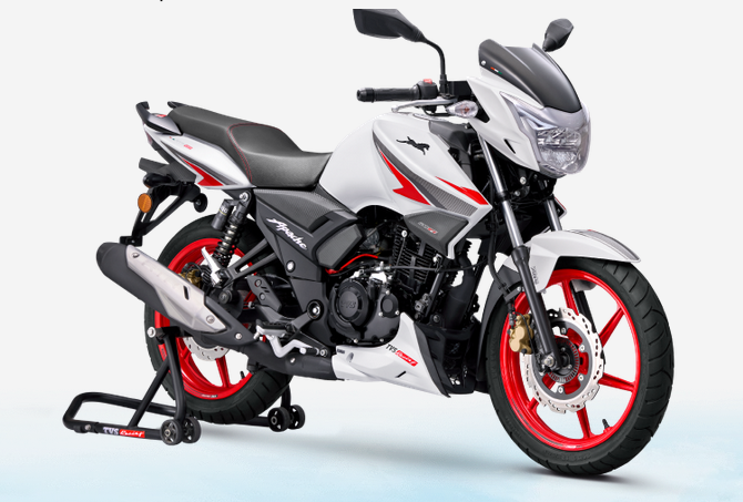 TVS RTR 160cc White